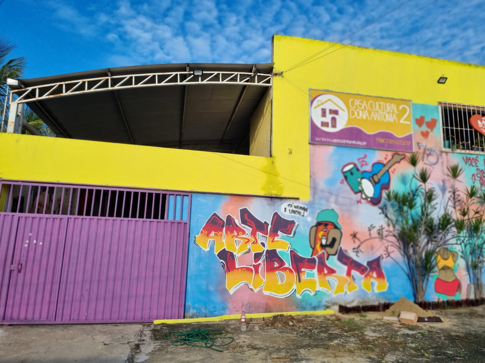 Fundada em 2005, a Casa Cultural Dona Antônia atende, hoje, cerca de 400 pessoas