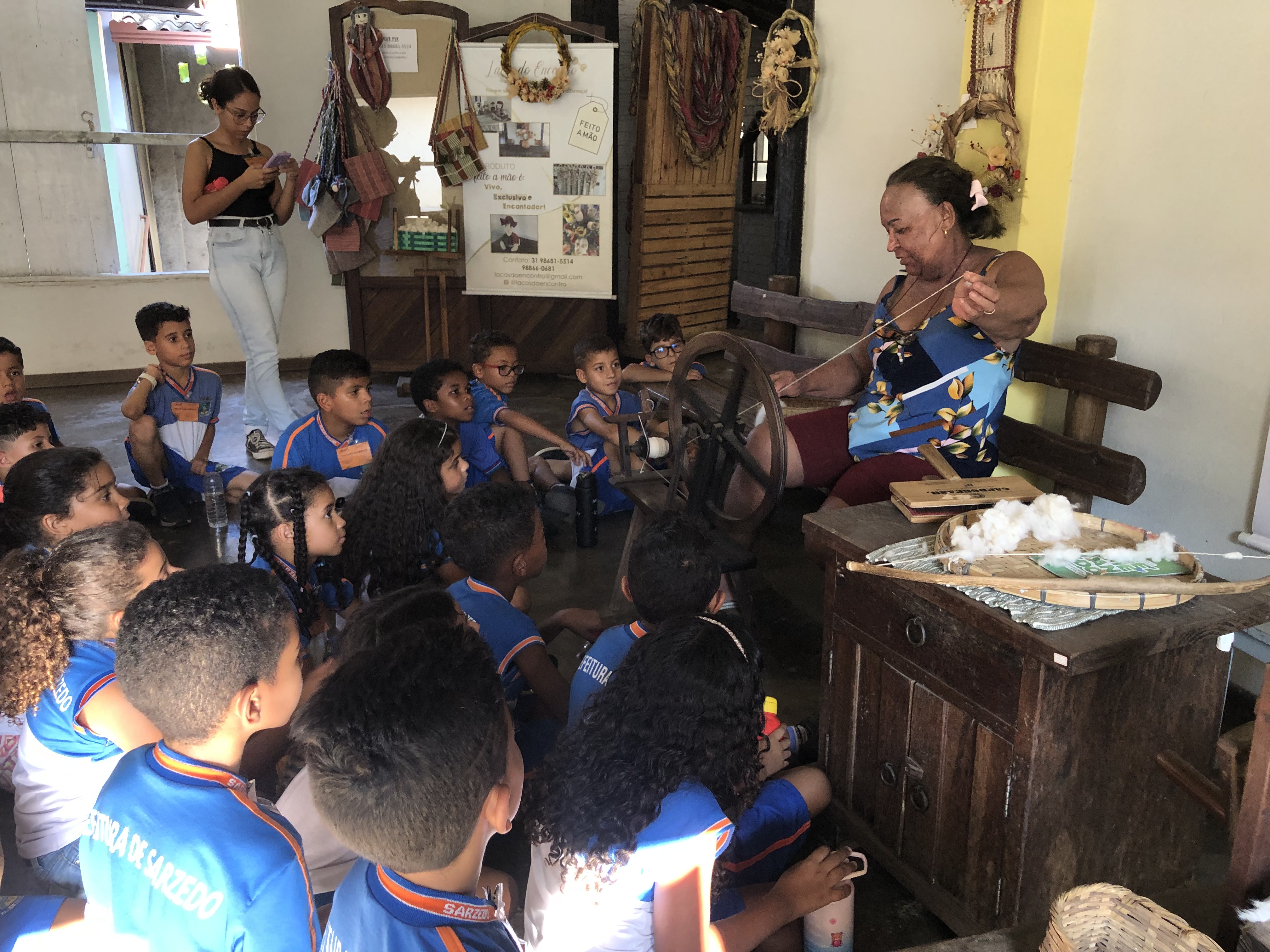 Visitas guiadas no Salão do Encontro são abertas para escolas e podem ser agendadas