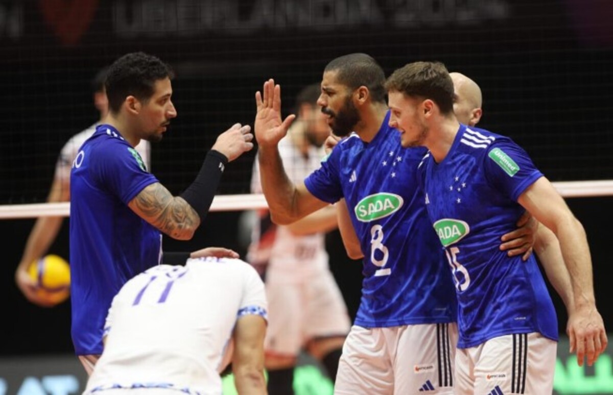 Sada Cruzeiro final do Mundial de clubes de vôlei
