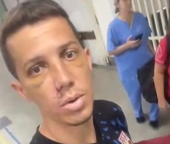 Farllen Ramos, de 35 anos, postou vídeo ao sair da unidade de saúde e agradeceu o apoio que recebeu de todos durante a semana