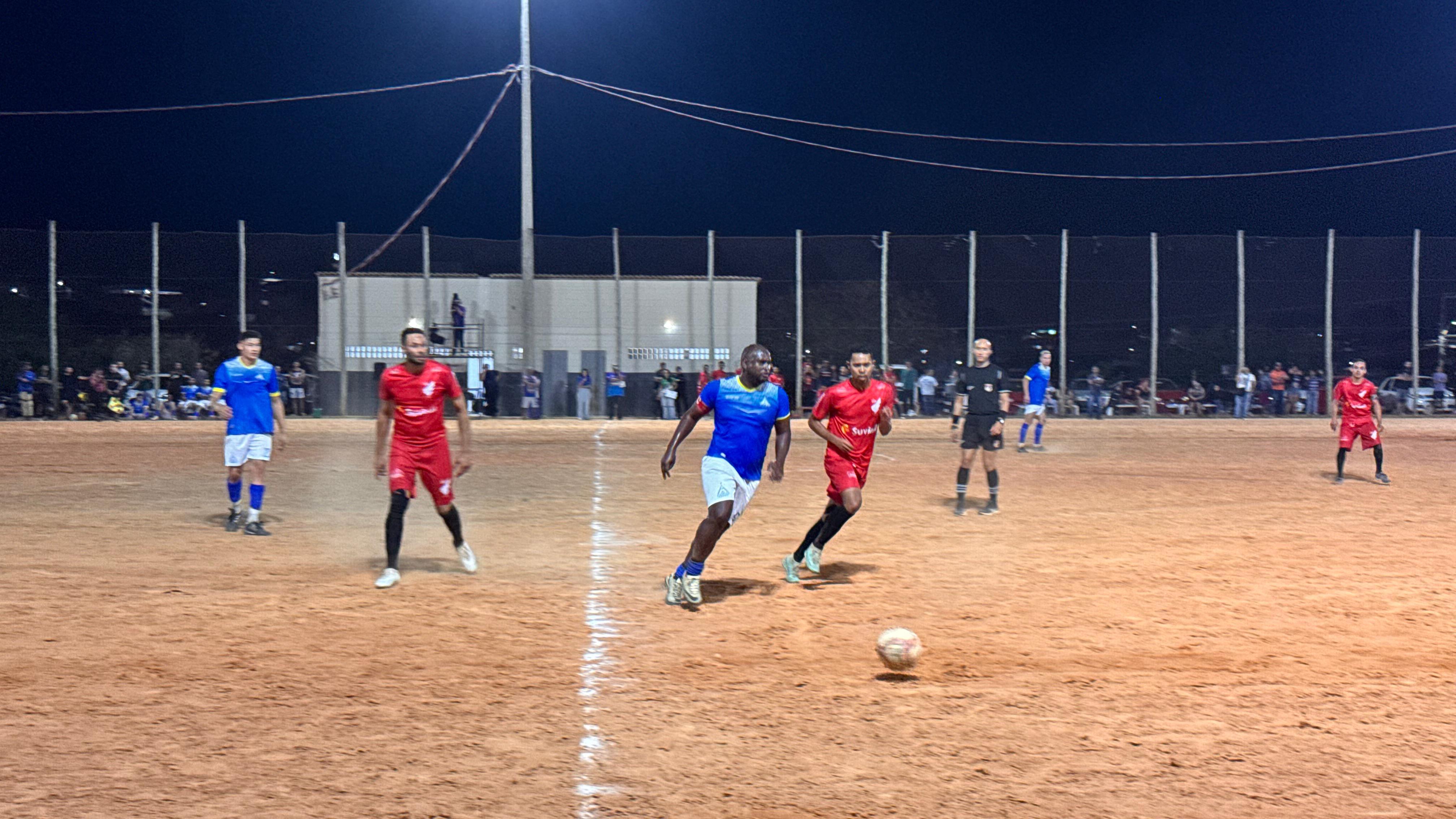 Minas E.C venceu o Blues F.C por 2 a 0 no Campo do Bom Repouso