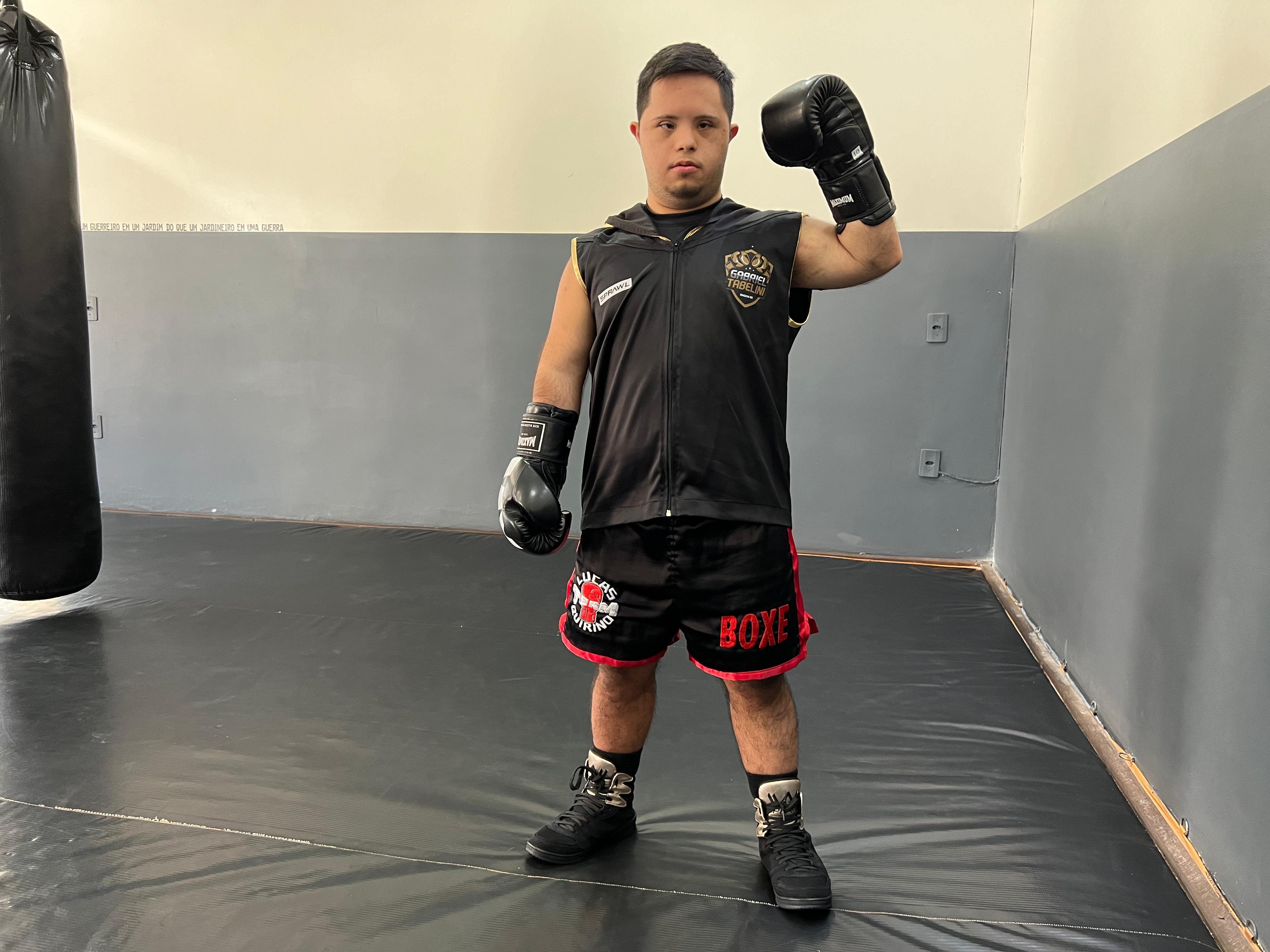 Gabriel Tabelini começou a treinar com Lucas Quirino no início desde ano, no CT Renascer