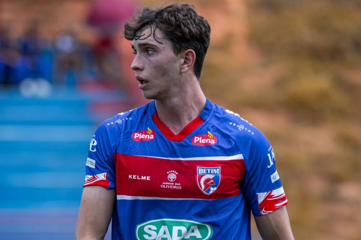 Meio-campista André Sion, de 16 anos, deu a assistência que resultou em dois gols da equipe