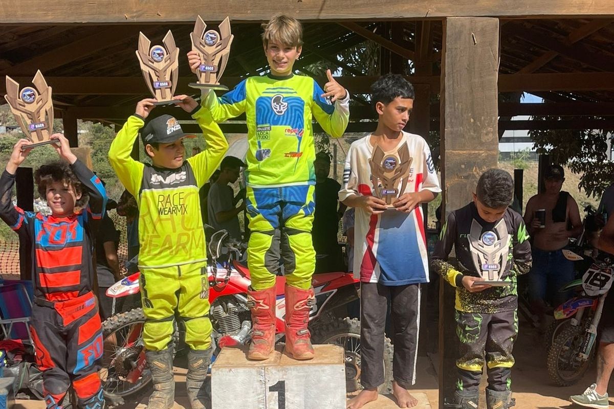 Gabriel Ignácio ficou em primeiro; Enzo Gabriel, em segundo; Enzo Ladriel, em quarto; e Ruan Miguel assumiu a quinta colocação