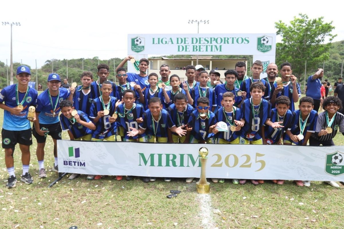 Esta é a terceira vez que o Paulo Camilo vence o Betinense Mirim