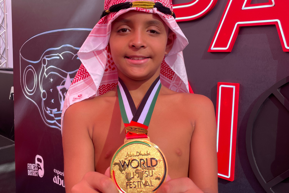 Jovem atleta venceu por pontuação após um ano intenso de preparação