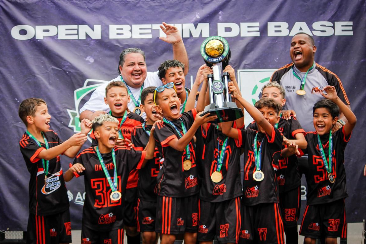 Arena Betim se sagrou campeã do sub-9 e do sub-11 pelas finais ouro