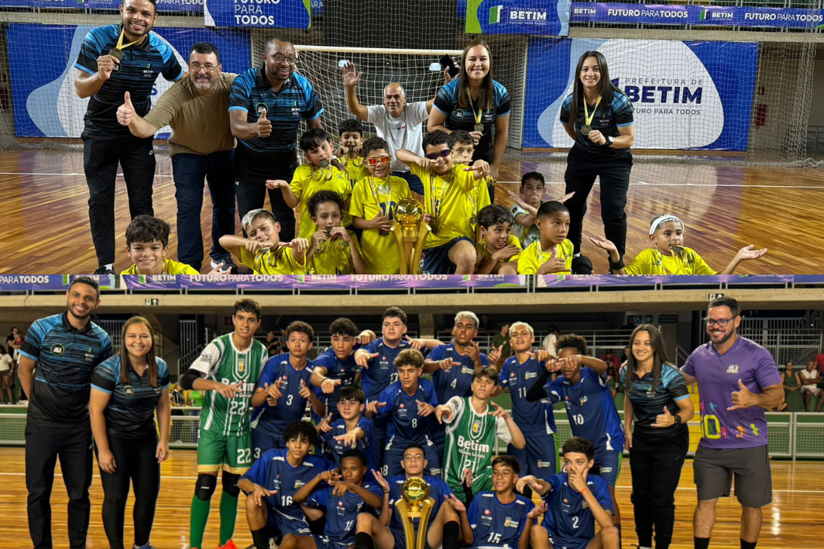 Equipe sub-9 venceu o Colégio Batista Floresta, enquanto a sub-15 se sagrou campeã diante do Colégio Batista Alphaville