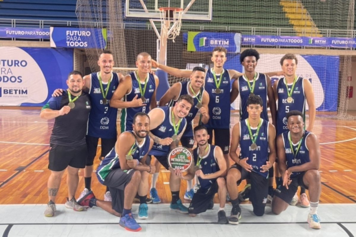 Atletas de Betim conquistaram segundo título na LMB em quatro anos