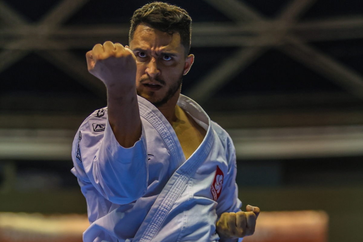 Carateca garantiu a vaga após conquistar medalhas e subir ao pódio no Campeonato Brasileiro e na Copa do Brasil, eventos classificatórios para o mundial