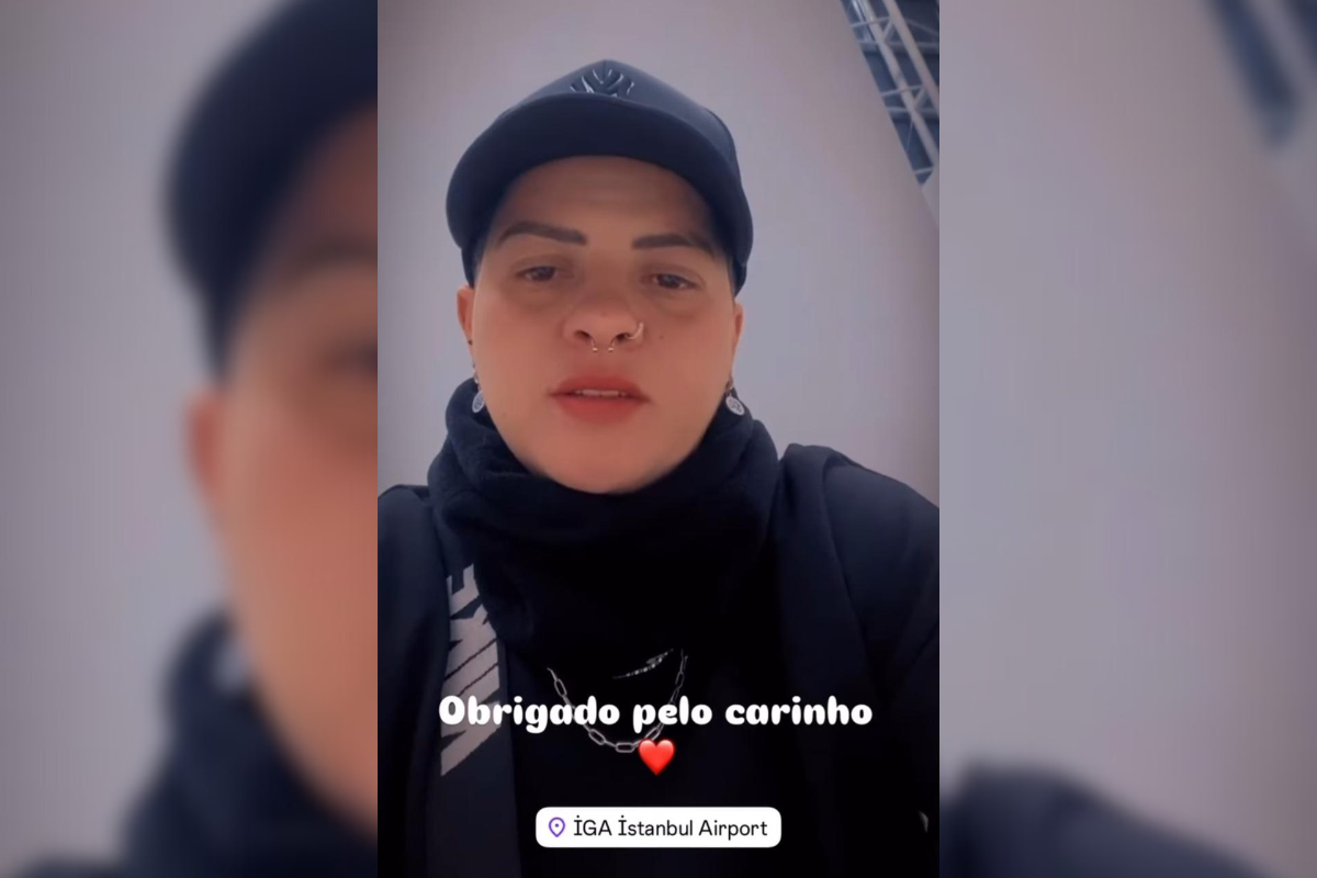 'Estou passando pra dizer que está tudo bem', diz a jogadora
