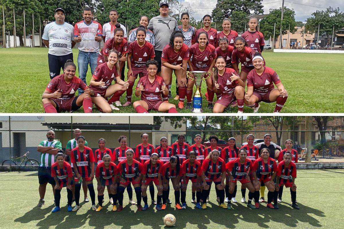 Vencedor em 2018 e 2022, Marquense (acima) teve melhor ataque, defesa e média de gols no torneio; Anjos da Lei,  time do Alterosas, foi campeão do  torneio em 2019 e busca o  bicampeonato