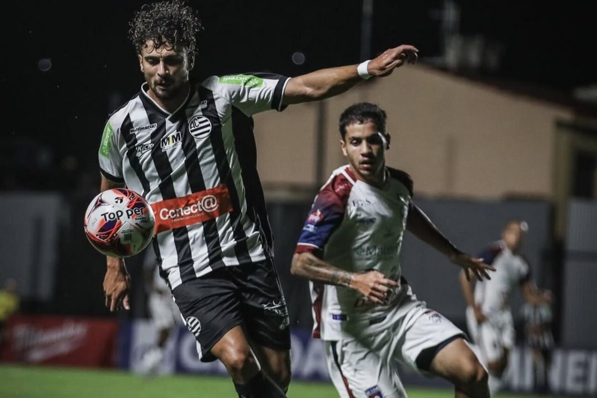 Athletic e Betim ficaram no empate em 1 a 1, na Arena Sicredi, em São João del-Rei