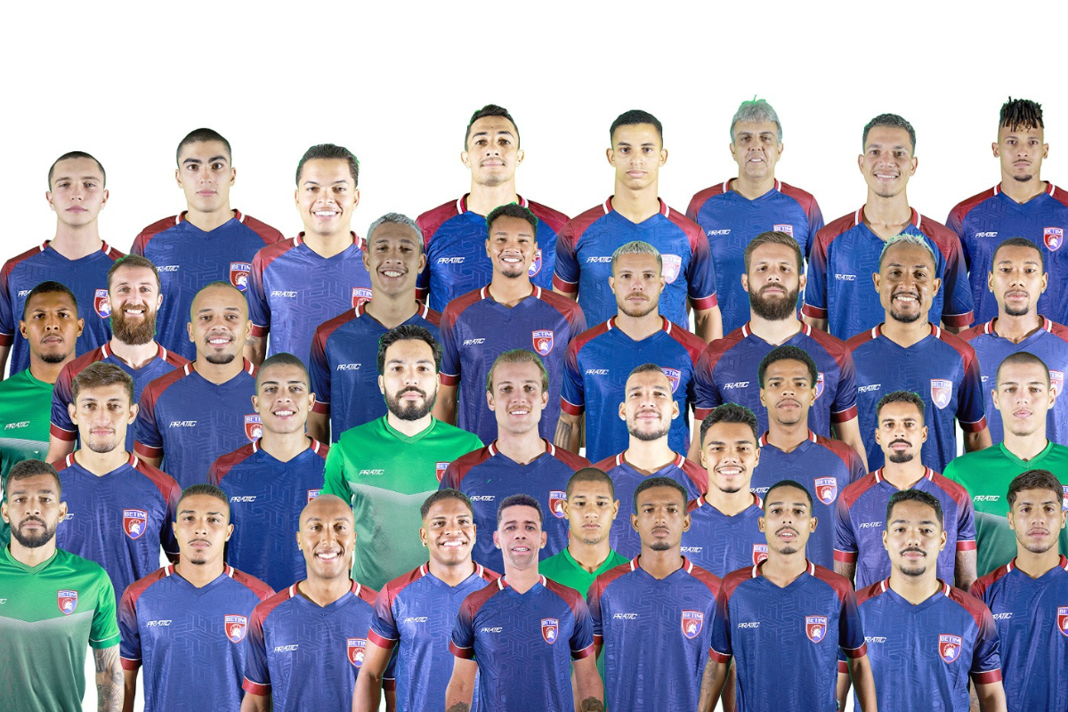 Elenco do Betim Futebol que vai disputar os campeonatos estaduais e nacionais do ano é composto por 35 jogadores e pelo treinador Emerson Ávila. O Time da Cidade reforçou equipe para jogar o Campeonato Mineiro, a Copa do Brasil e o Campeonato Brasileiro Série D.