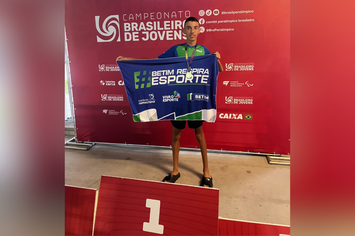 João Baroni tem 18 anos e conquistou o primeiro ouro em uma competição nacional