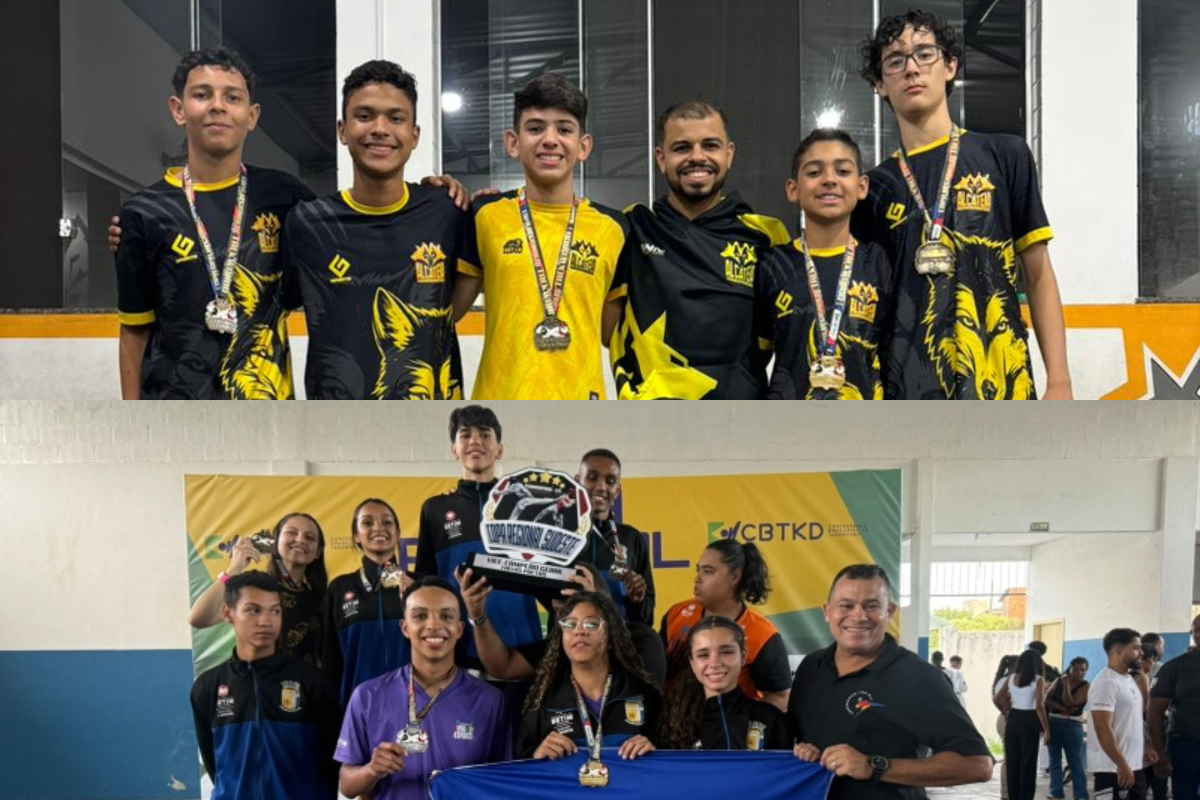 Equipe da Alcateia Artes Marciais, academia de Betim, e do programa Viva o Esporte viajaram com 15 atletas para a Copa realizada em Guarapari, no litoral do Espírito Santo
