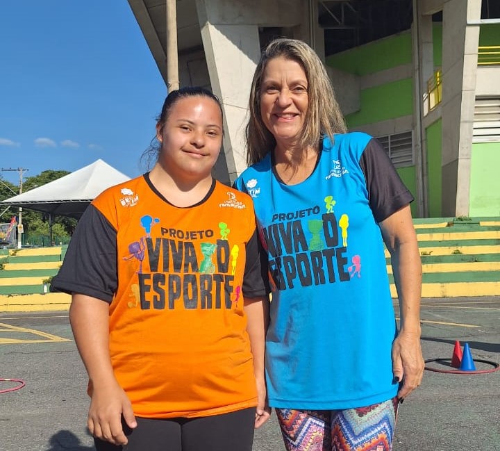 A atleta Raysa Mendonça e a treinadora Luciene Lebrão viajam esta semana para a Turquia