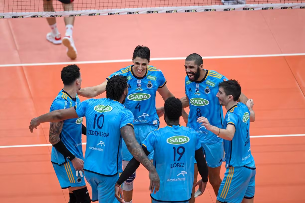 Sada Cruzeiro está invicto há 39 sets