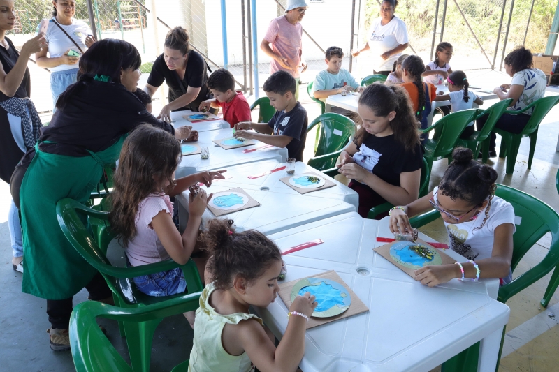 O projeto Férias no Parque ocorre no Parque Cléo Barbosa em diversas datas de janeiro
