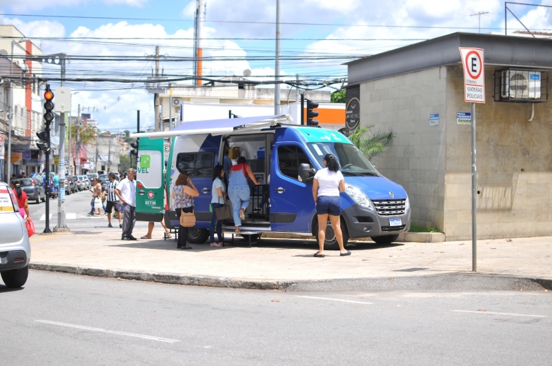 Vacimóvel de Betim circula por vários pontos da cidade