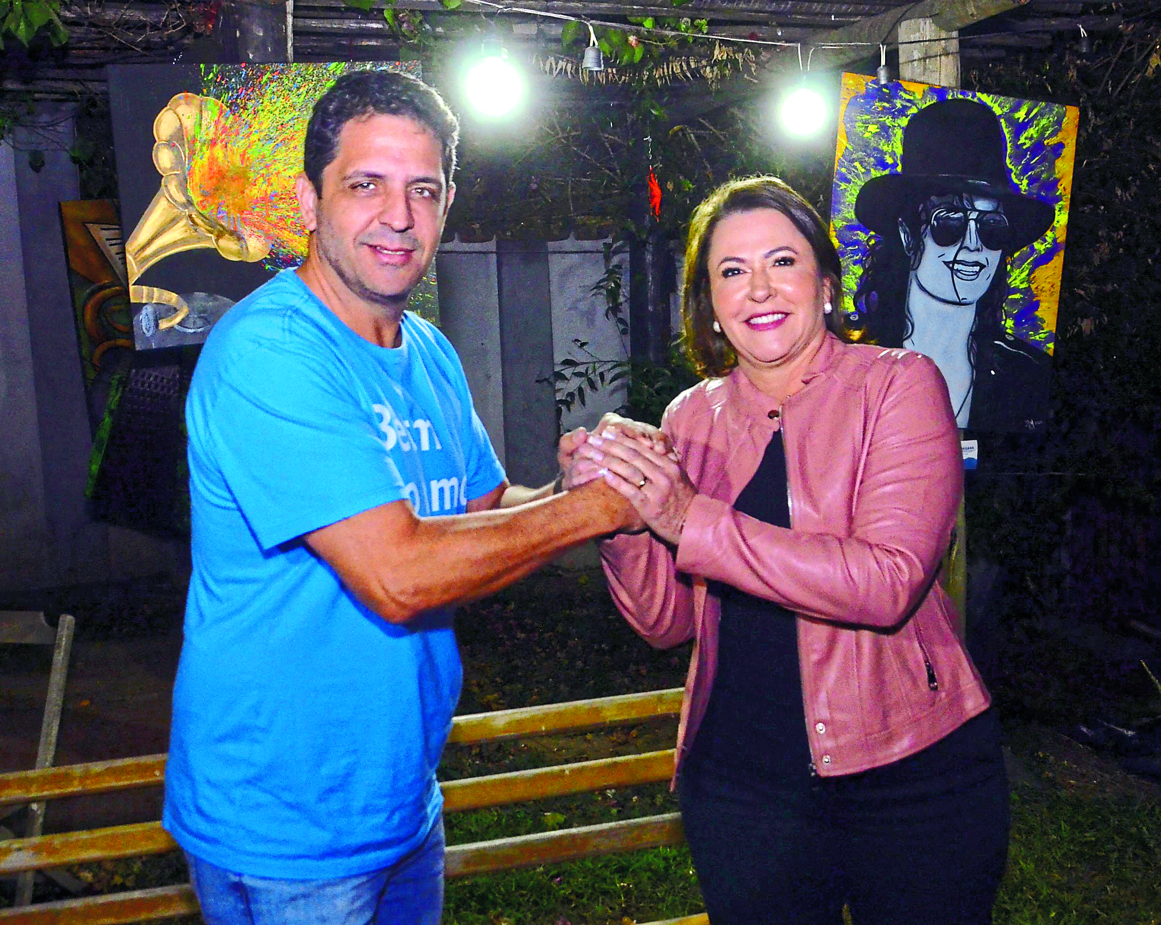 HERON GUIMARAES E CLEUSA LARA SÃO PRE-CANDIDATOS A PREFEITURA DE BETIM

FOTO: Fábio Juber