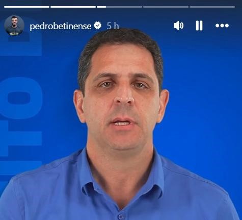 Direito de resposta do candidato a prefeito Heron Guimarães (União Brasil) foi publicado nas redes sociais do candidato do Mobiliza, Pedro Moura, nesse sábado (31 de agosto)