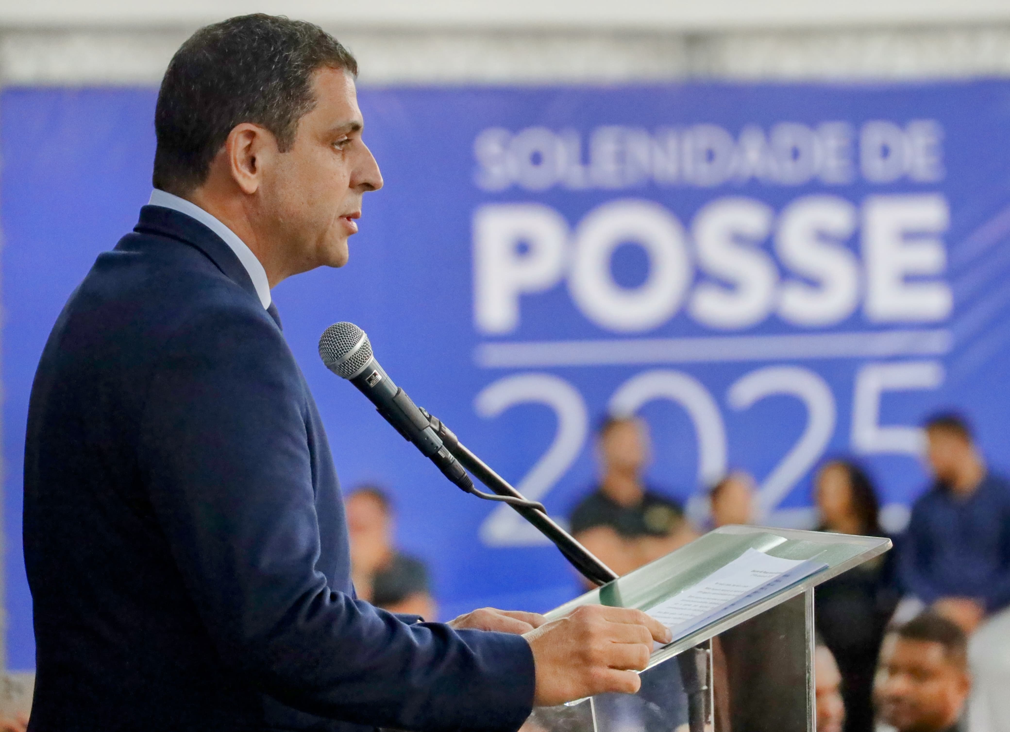 Durante discurso de homenagem a Vittorio, Heron Guimarães citou inúmeras realizações feitas pelo ex-prefeito