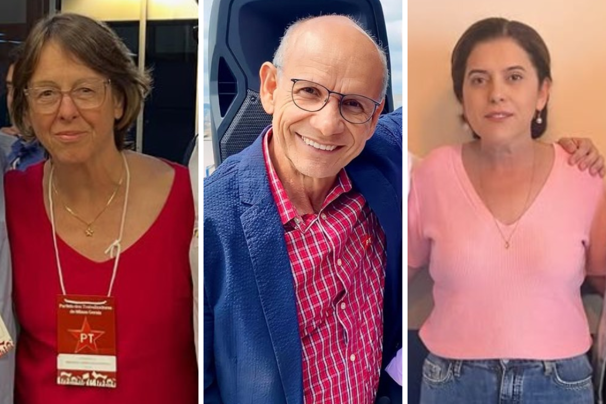 Maria do Carmo Lara, Jésus Lima e Gleice Andrade