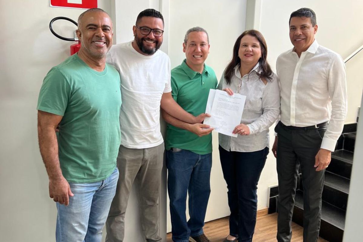 Composição da chapa: Tiago Santana (PCdoB), presidente; Alexandre da Paz (MDB), 1º vice-presidente; Angela Maria (Republicanos), 2ª vice-presidente; Ricardo Lana (PP), 1º secretário; e Paulo Tekim (PL), 2º secretário