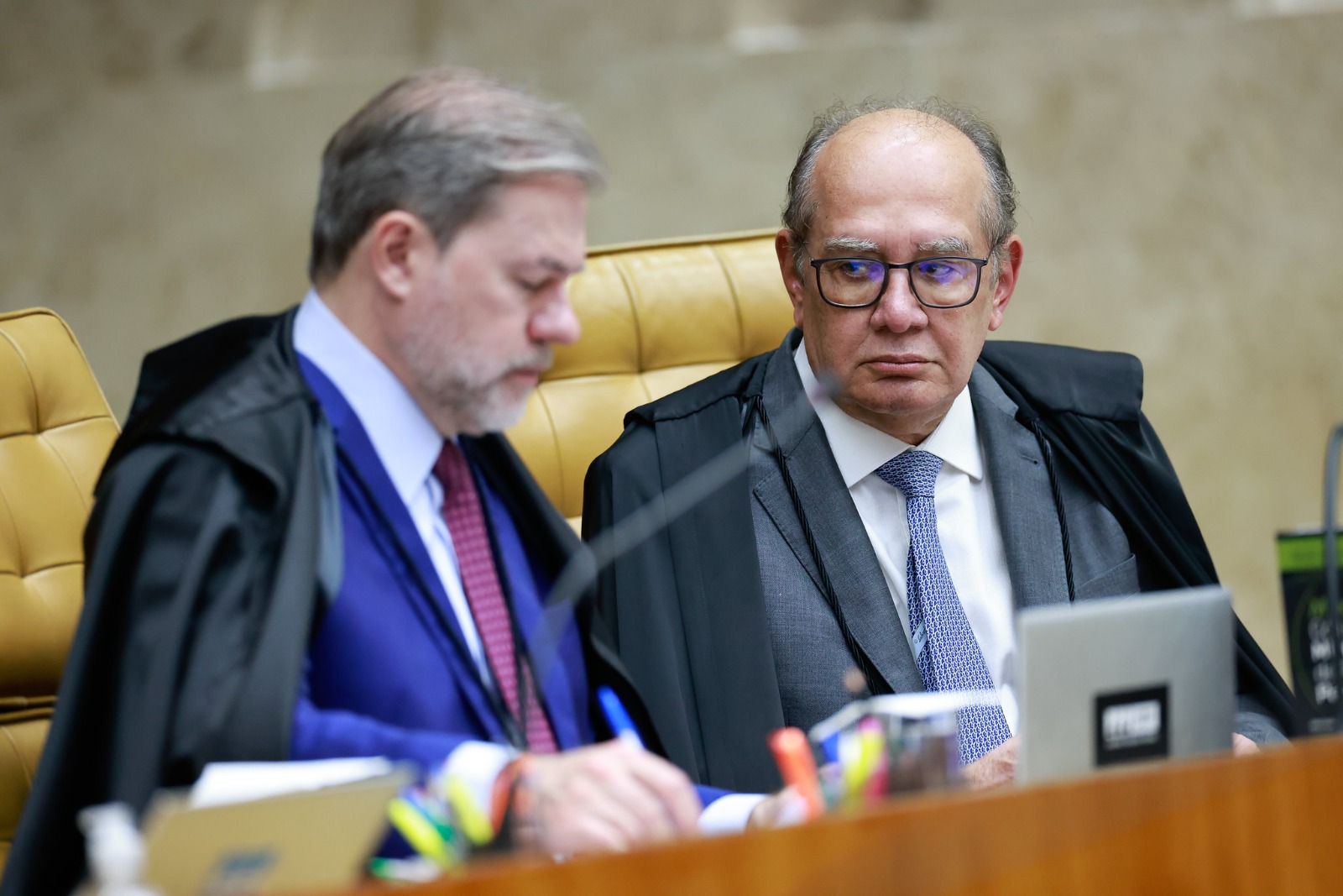 Dias Toffoli e Gilmar Mendes, ministros do STF