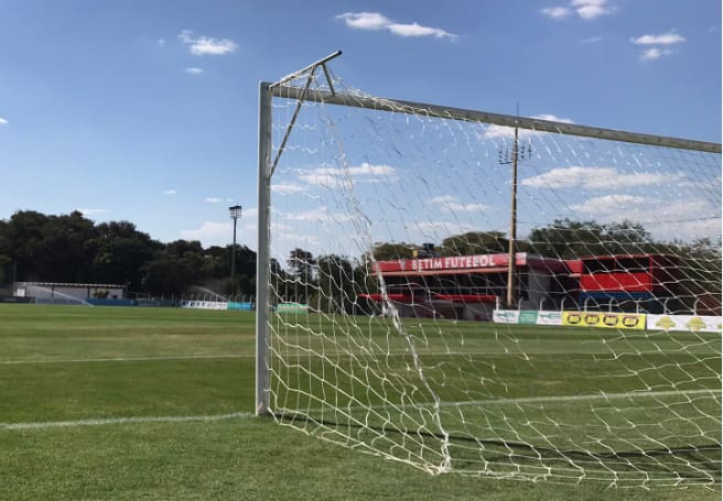 A Arena Vera Cruz, em Betim, espera receber 600 torcedores neste sábado