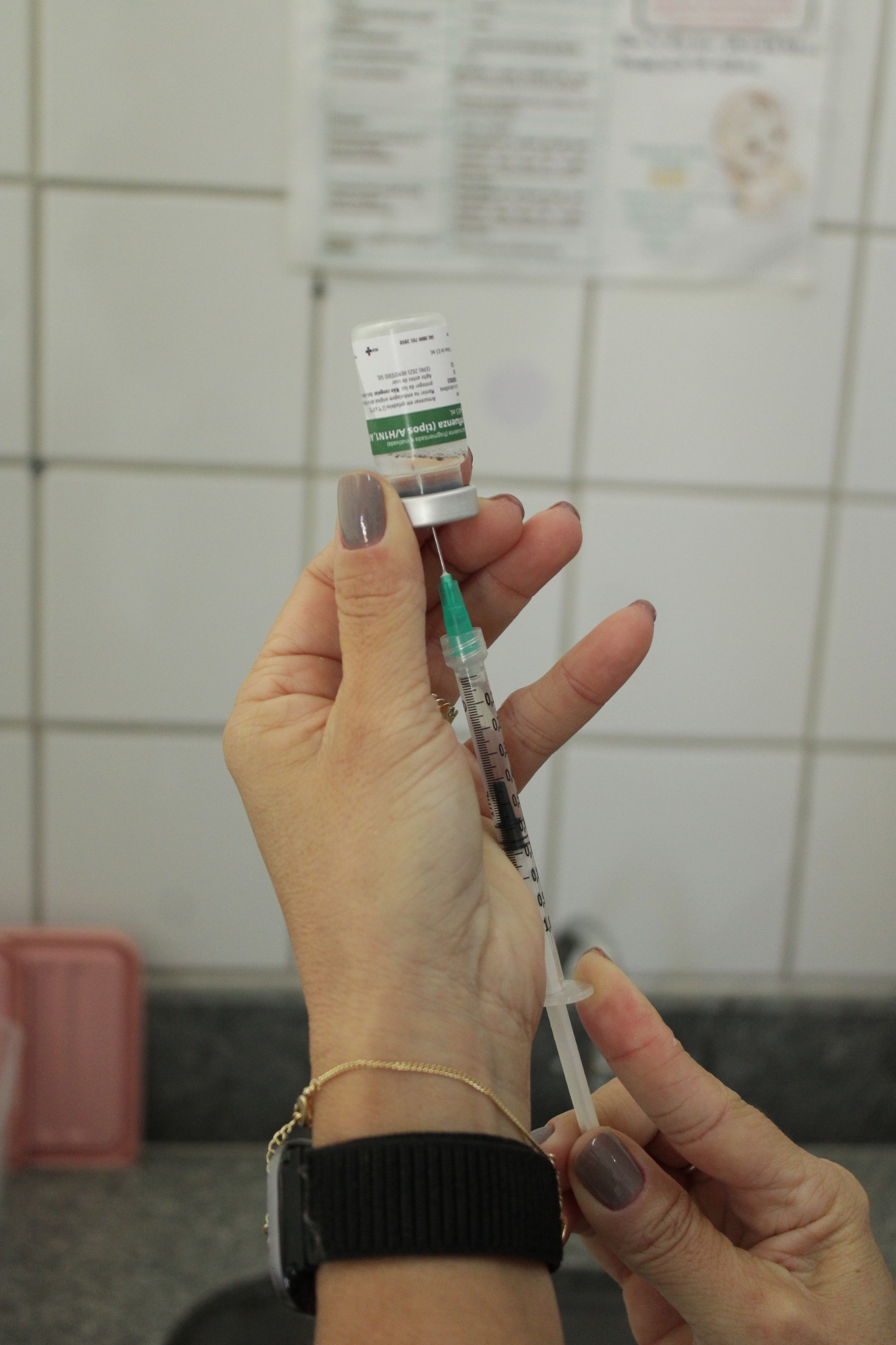 Entre os públicos prioritários estão crianças de 6 meses a 6 anos, gestantes, idosos, pessoas com doenças crônicas e trabalhadores da saúde 