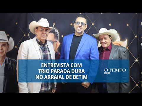 Trio Parada Dura sobe ao palco no primeiro dia do Arraial de Betim com sucessos sertanejos