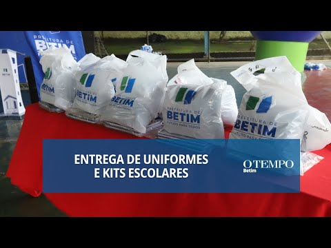 Ano letivo tem início na rede municipal com entrega de uniformes e kits escolares nesta quarta-feira (4/2)