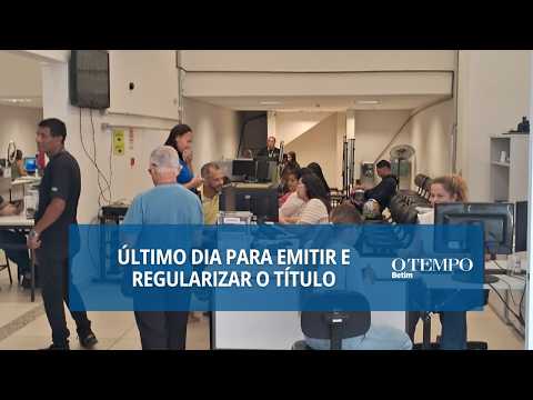 Eleitores deixam para emitir e regular título no último dia