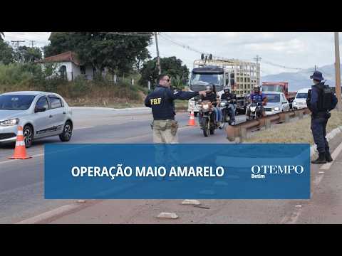 PRF dá início à campanha Maio Amarelo na BR-381
