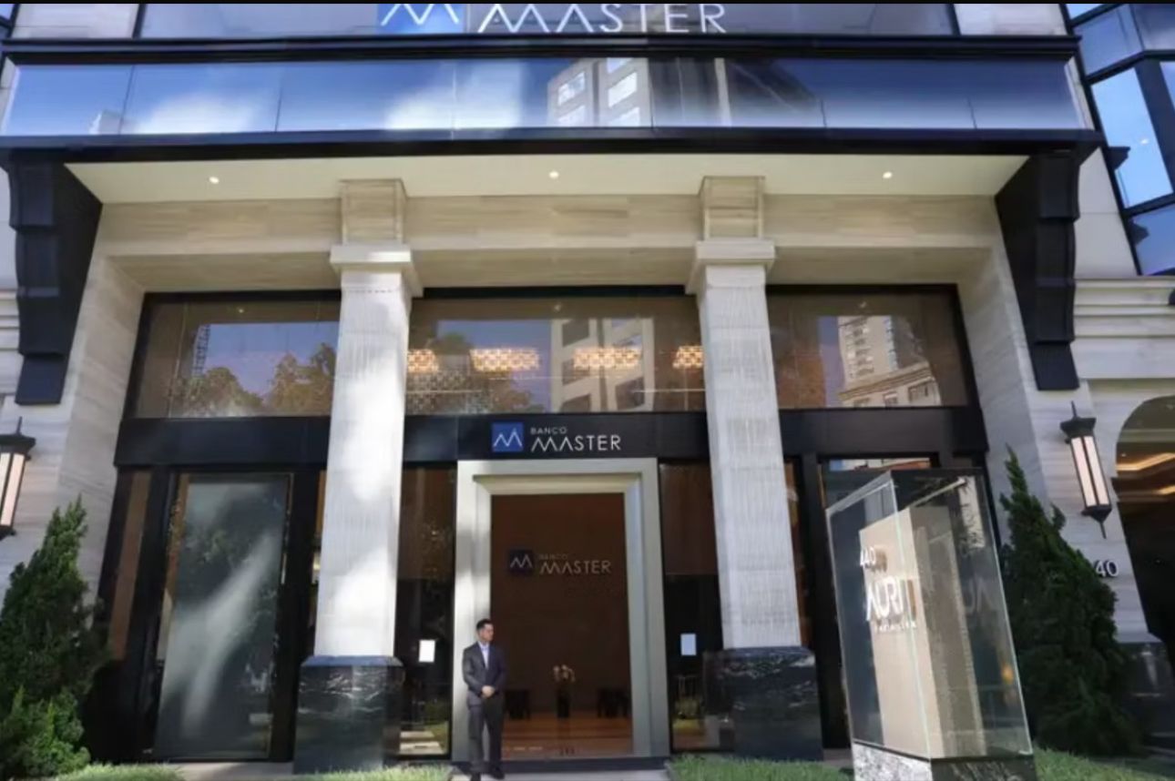 A sede do Banco Master fica no bairro Vila Olímpia, em São Paulo