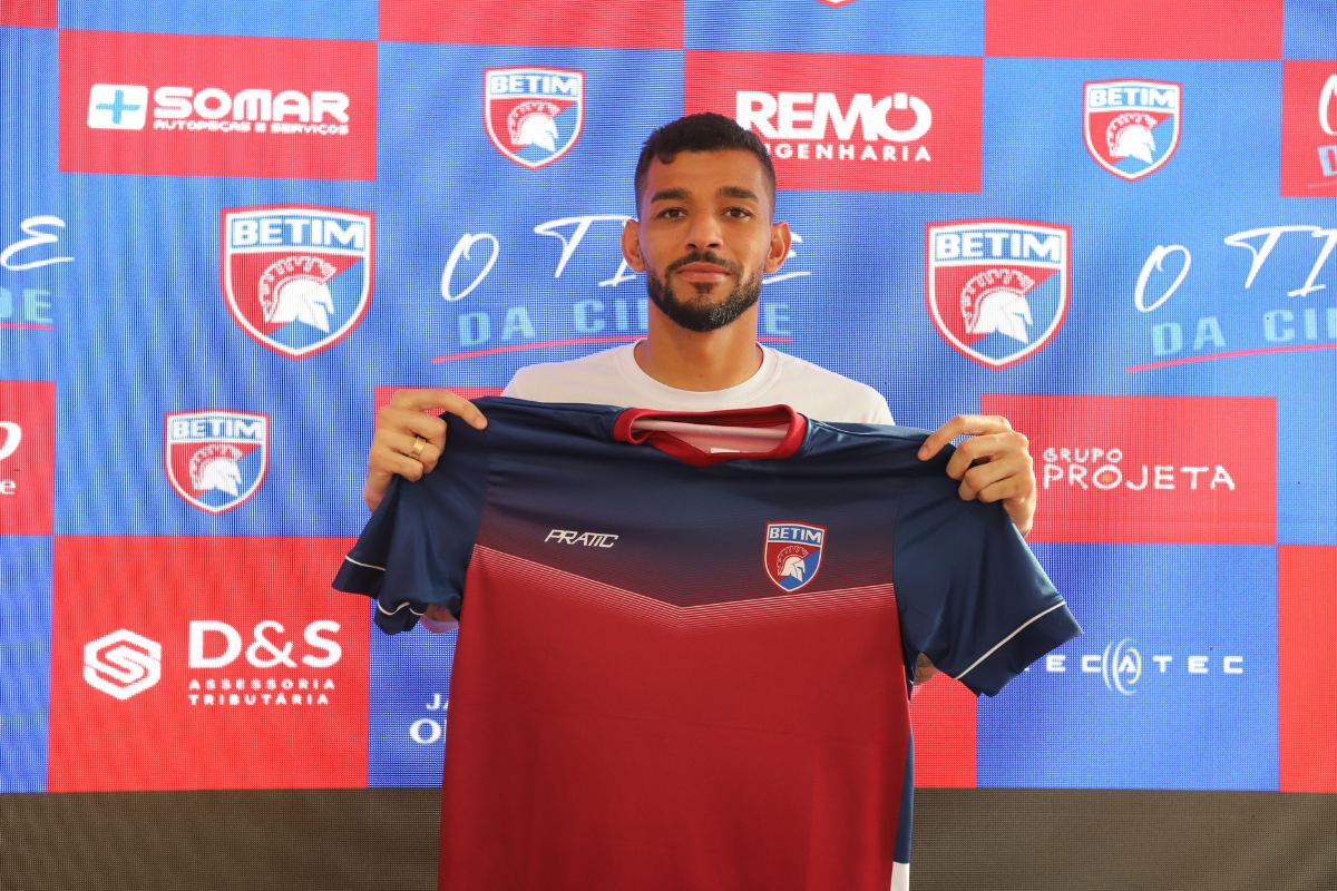 Goleiro Jori foi apresentado pelo Betim Futebol para a temporada 2026