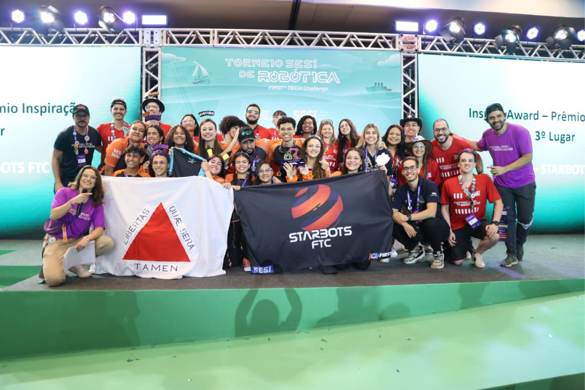 Equipe Starbots FTC, do Sesi Betim
